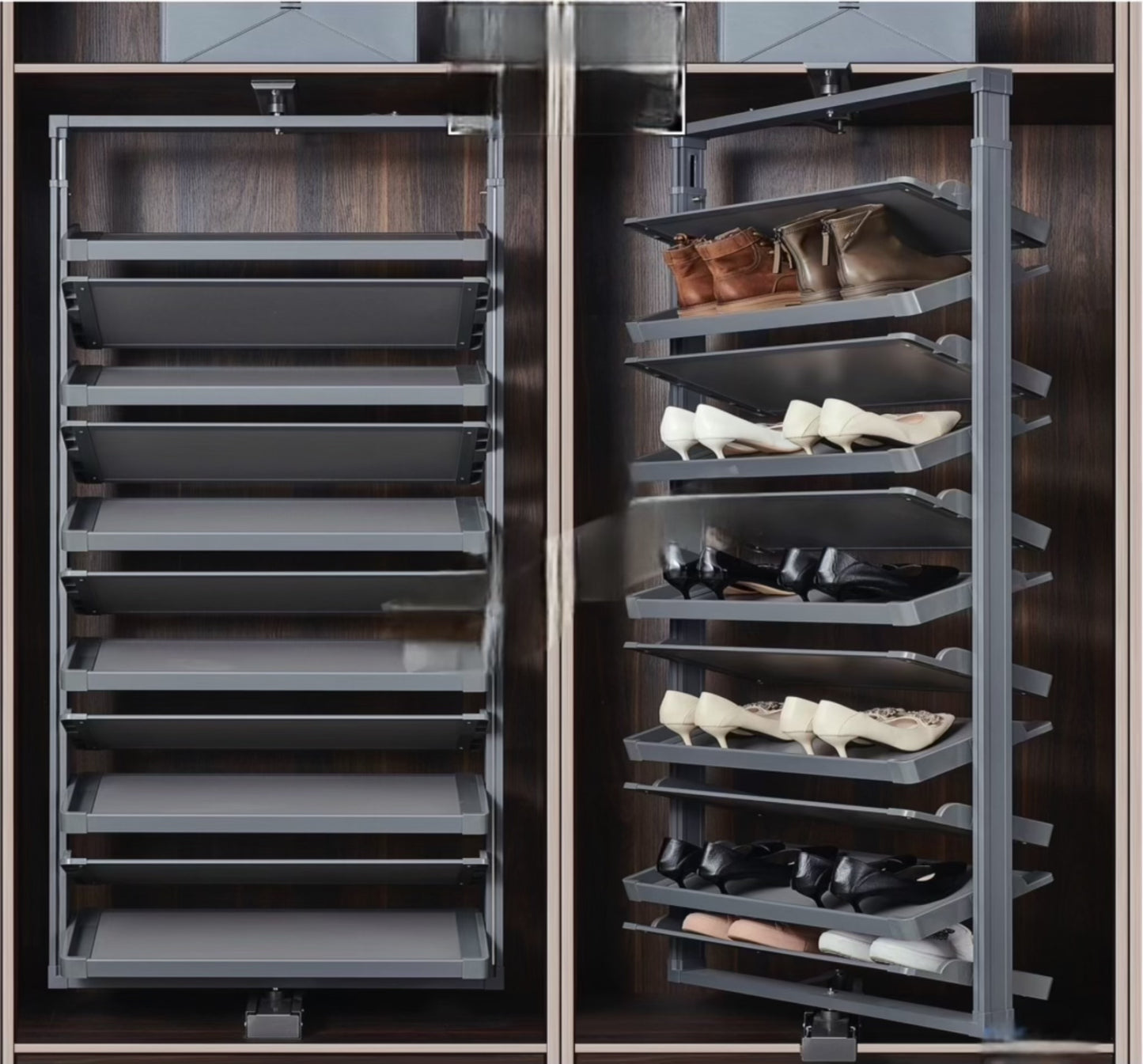Revolving Shoe Rack
