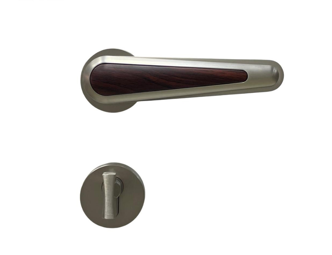 Verona Rosette Lock LK6618 MSN/WOOD