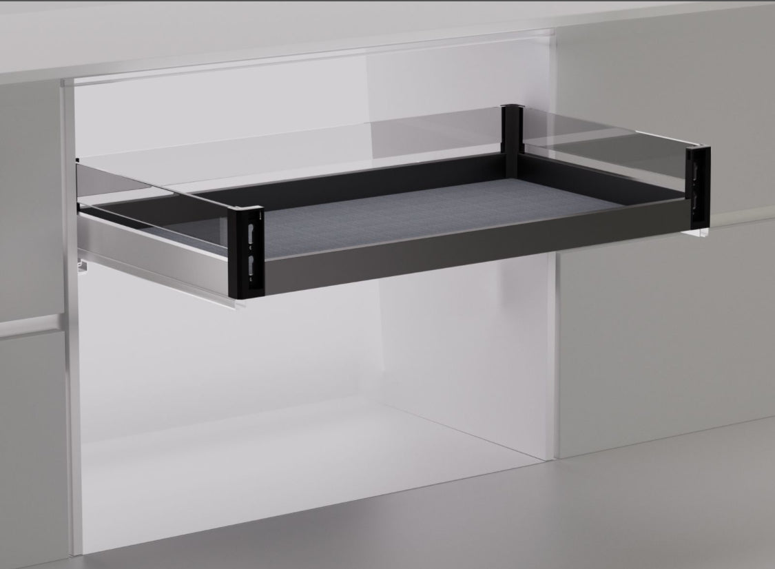 Verona Drawer Basket Glass SW-BL800 PLA