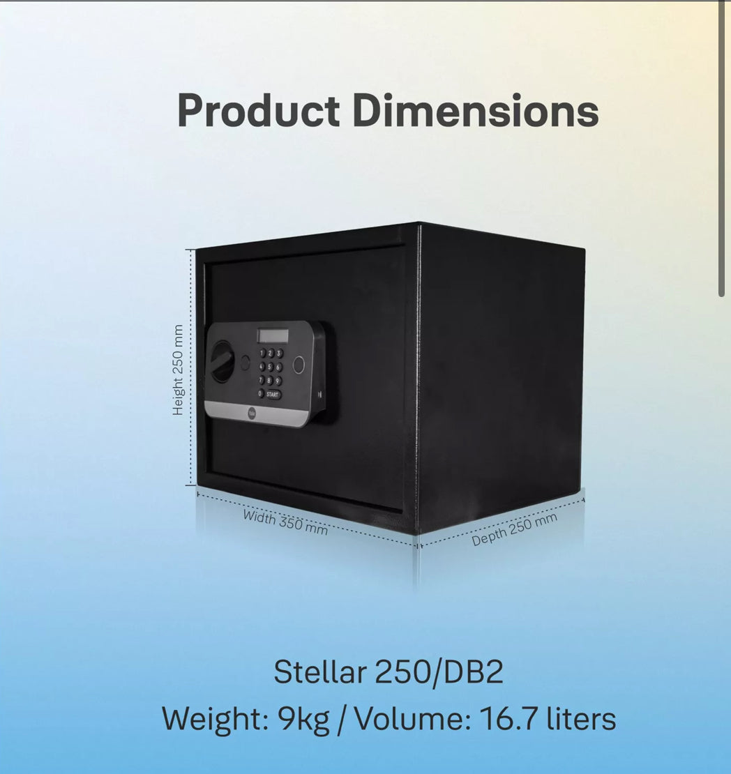 Yale Fingerprint Safe AAStellar250/DB2