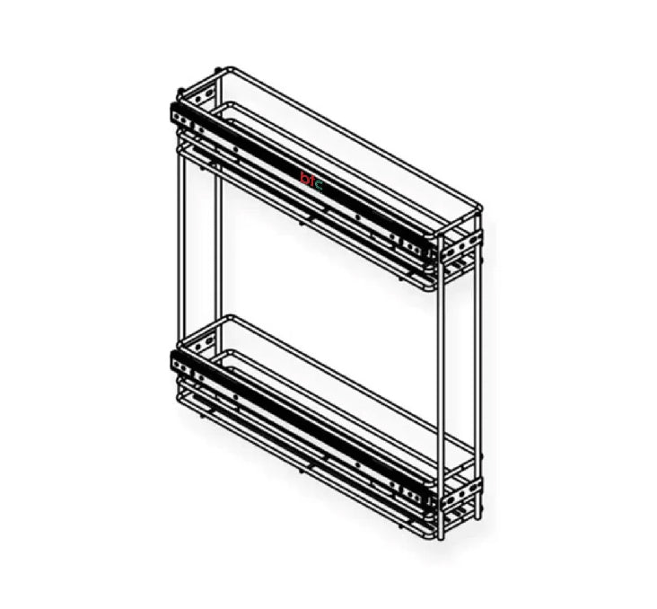 Wellmax Pull Out Side Bottle Rack