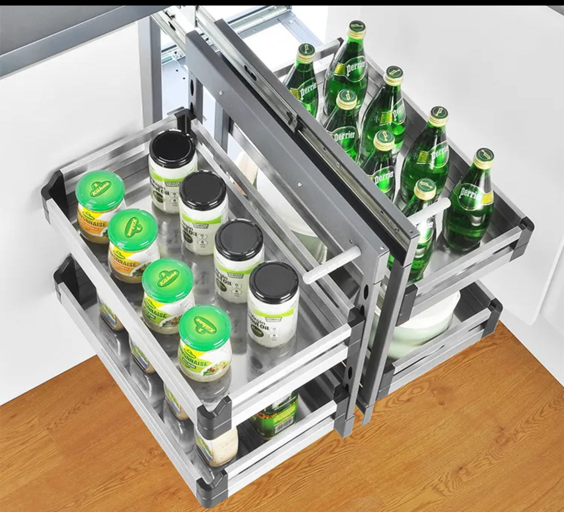 Verona kitchen storage magic corner pullout