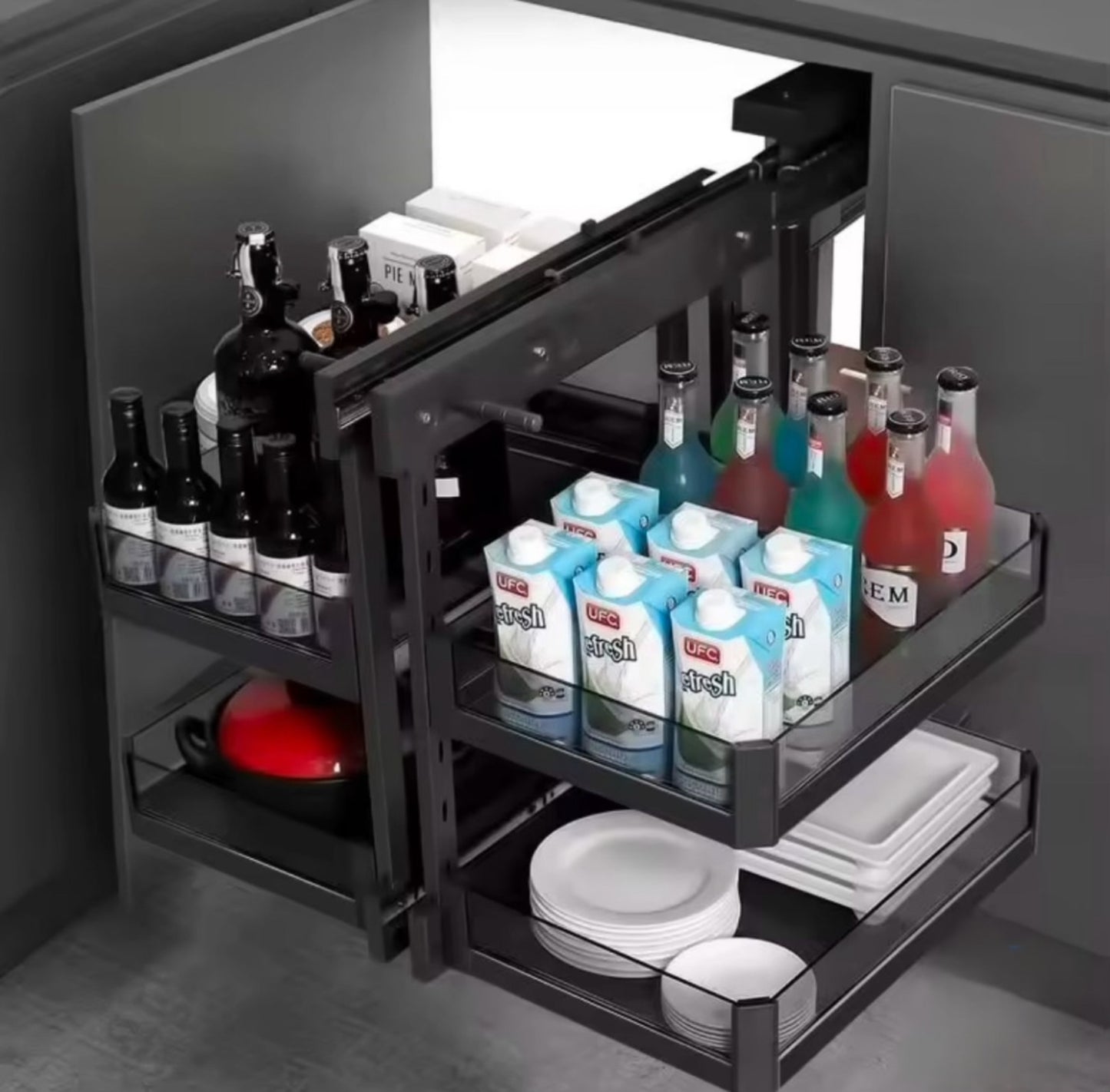 Verona Magic Corner Glass SW-BL 400 QLL