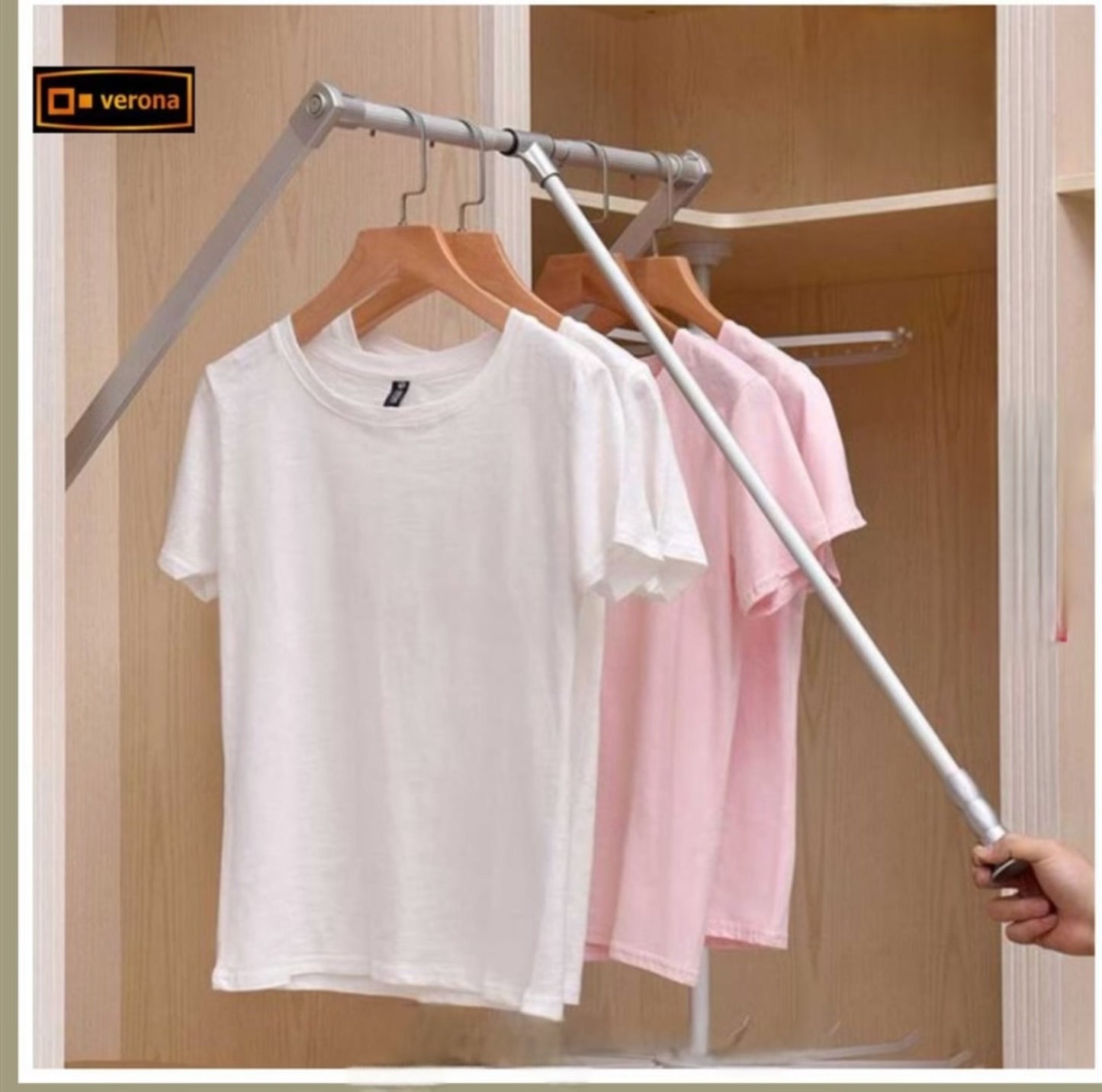 Wardrobe Lifter Silver