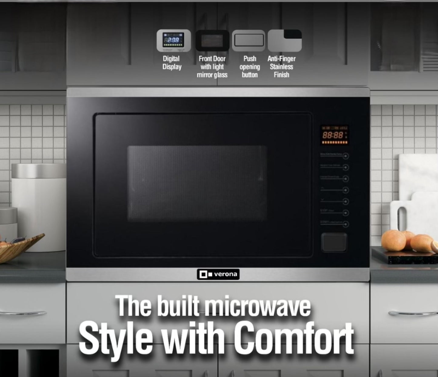 Verona Built-In Microwave