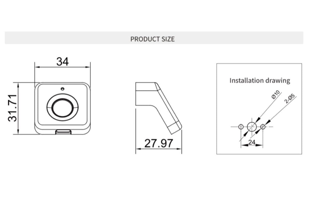 Smart Cabinet Lock- Fingerprint Cabinet Lock