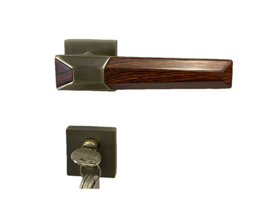 Verona Rosette Lock BW328-F1 Mab/Wood
