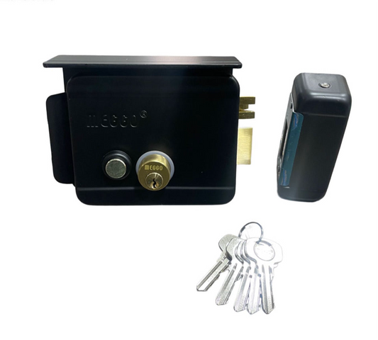 Meggo Electric Rim Lock black