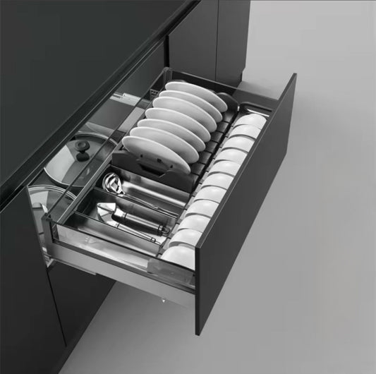 Verona Multi Drawer Basket Glass SW-BL800 WLA