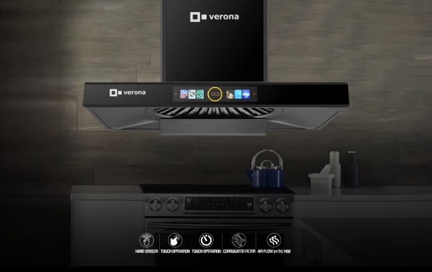 Verona kitchen hood