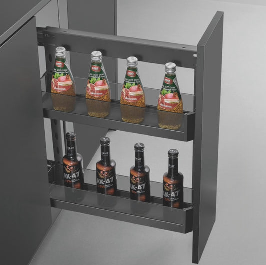 Verona Storage Side Pull Out Basket Glass SW-BL200 CZL