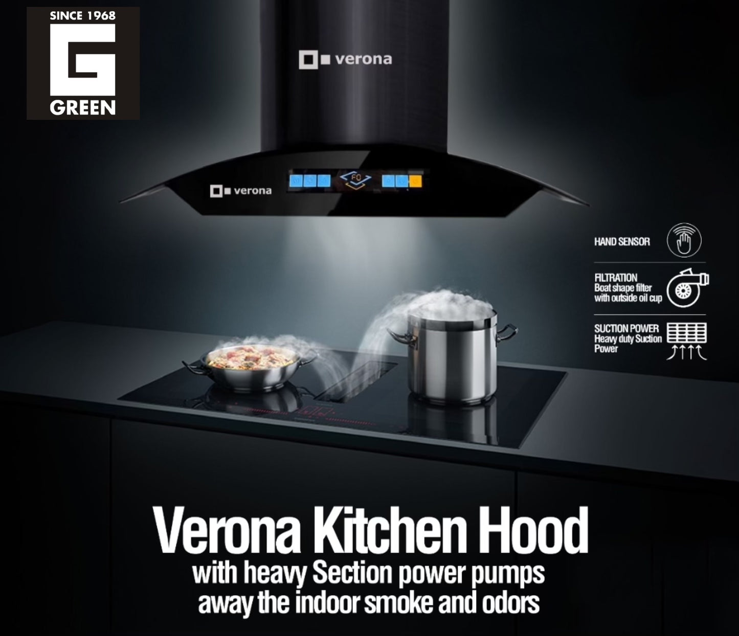 Verona Kitchen Hood