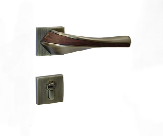 Verona Rosette Lock F17 Mab/Wood