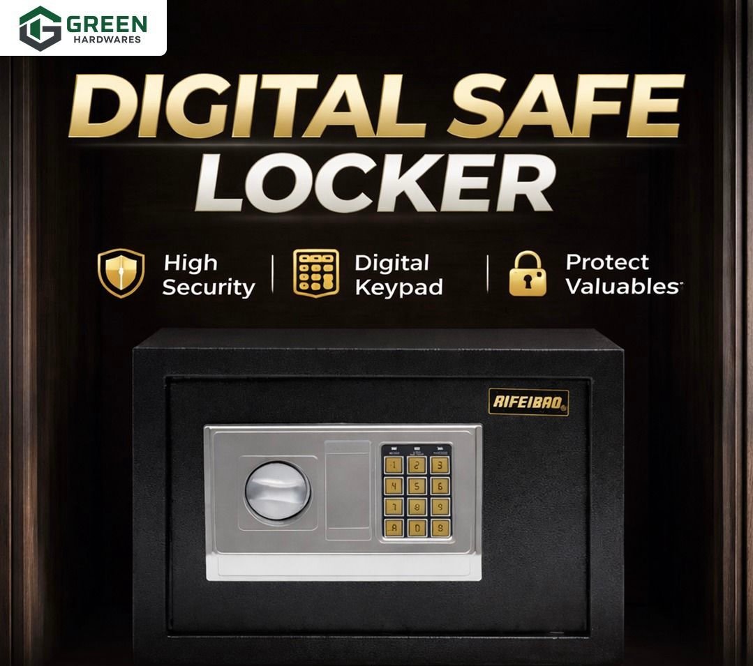 100f333b-b193-4946-92e4-8e60605e49b1 Digital Safe Locker GH-15 - Image 1