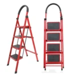 Folding Ladder Red