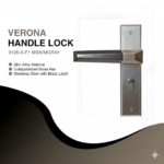 Verona Handle Lock 9126-S-F1 Msn/MGray
