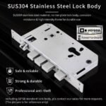 Verona Smart Door Lock KJ016D Black - Image 2