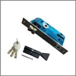 Verona Handle Lock S1702H1596 MBLK-SBLK - Image 2