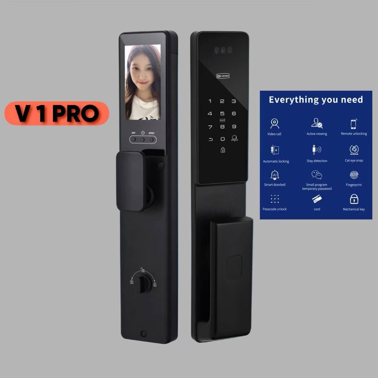 Verona-Smart-Lock-V1-Pro Verona Smart Lock V1 Pro - Image 1