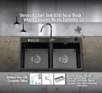 Verona Kitchen Sink 8245 Nano Black