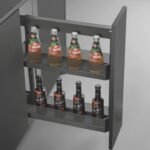 Verona Storage Side Pull Out Basket Glass SW-BL200 CZL